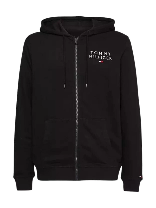 Bluza męska z kapturem Tommy Hilfiger czarna UM0UM02879