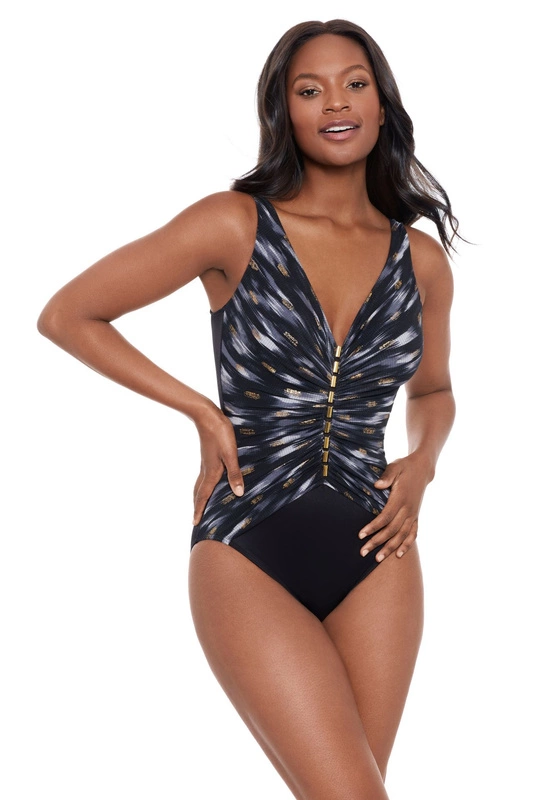 Charmer Miraclesuit one-piece swimsuit black 6558569