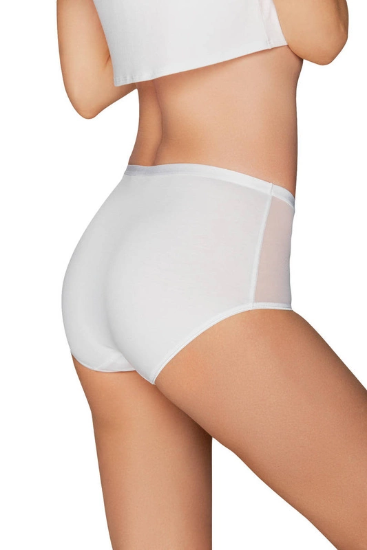 Women&#39;s Babell white cotton shorts BBL152